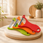 3-Piece Kitchen Peeler Set with Tomato Peeler