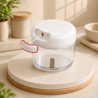 Mini Manual Garlic Chopper with Pull String