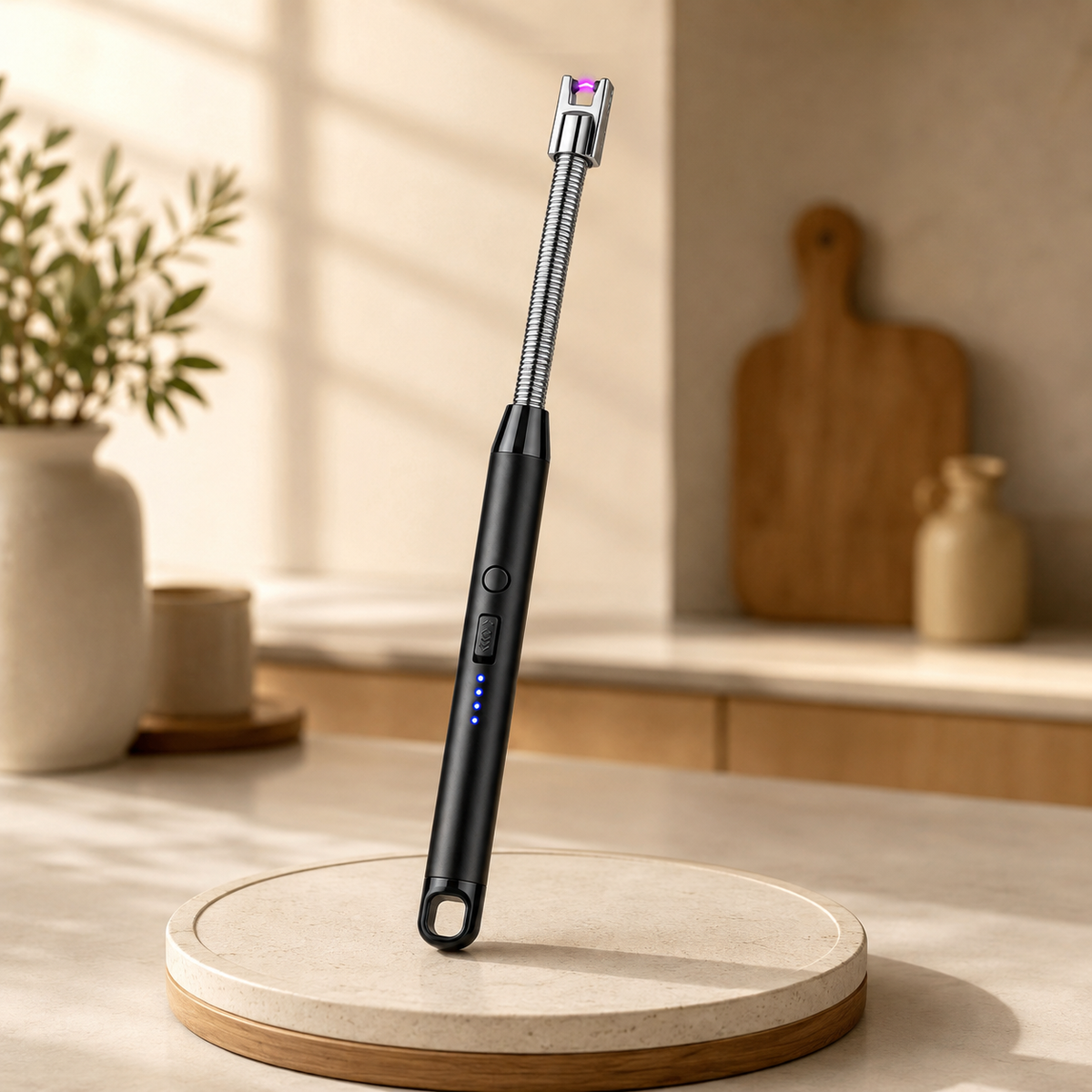 USB Rechargeable Electric Arc Lighter with Long Neck