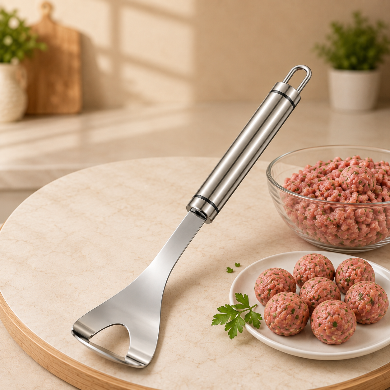 Creative Kofta & Meatball Maker Spoon