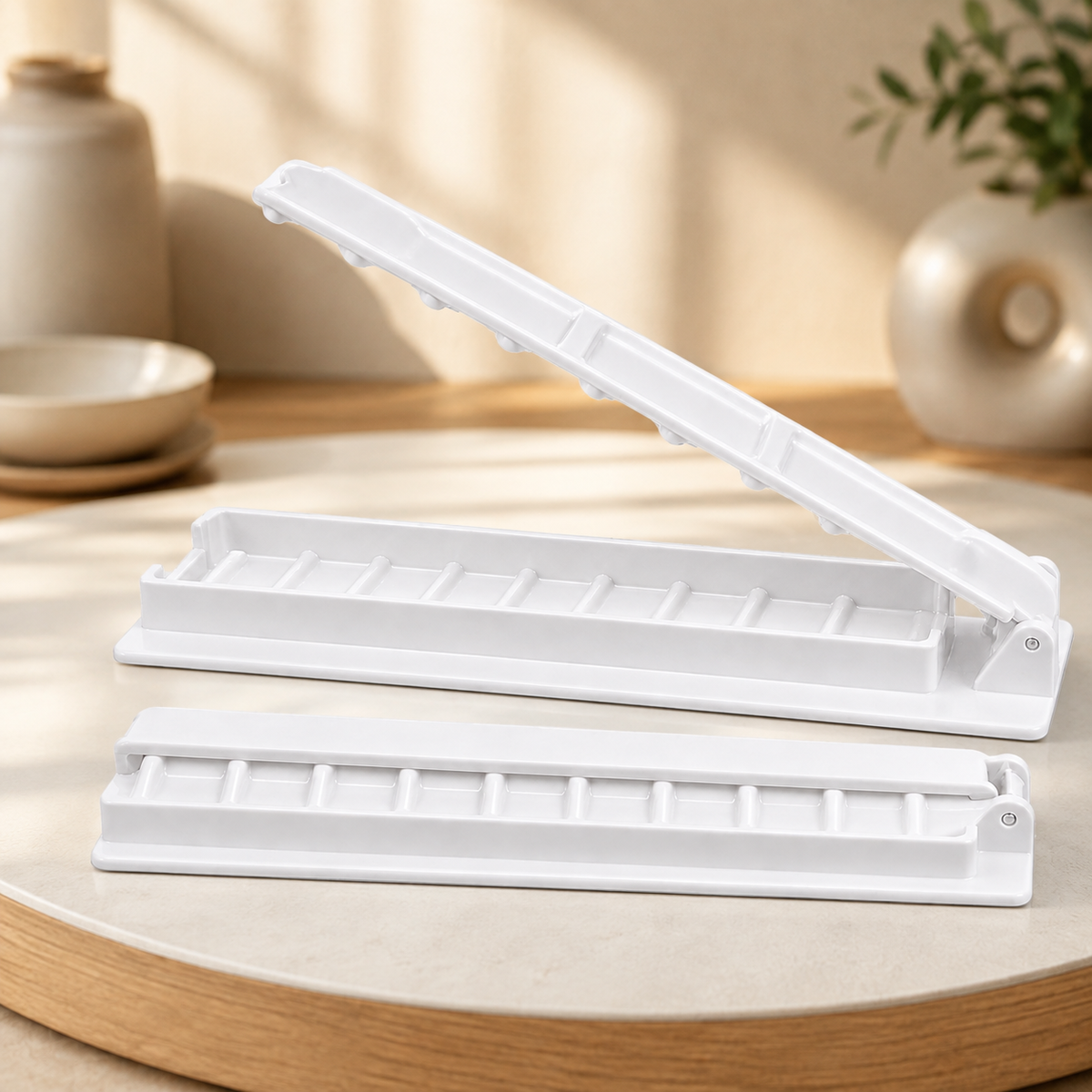 Manual Kebab Maker Skewer Press Mold for Long Skewers