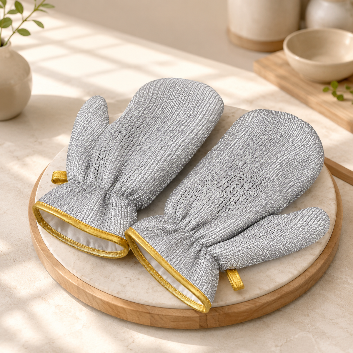 Steel Wire Kitchen Cleaning Glove