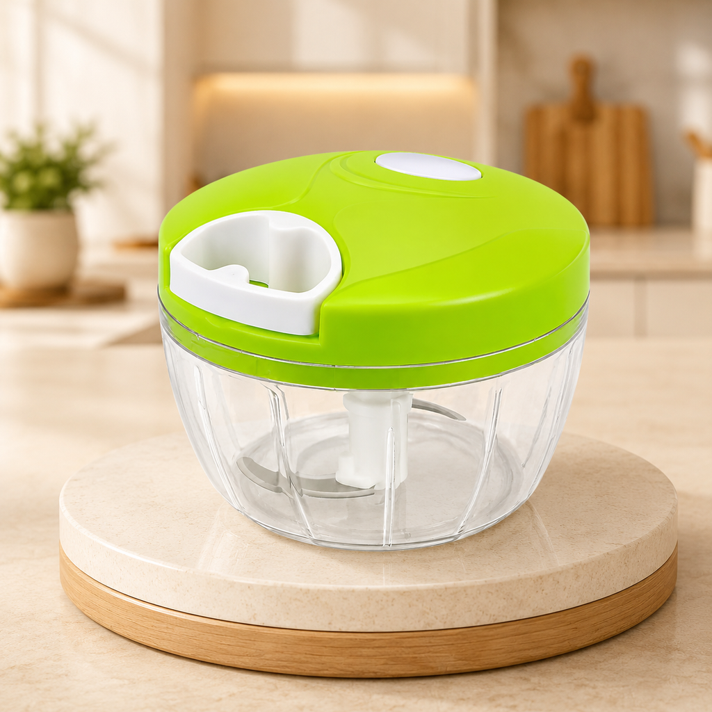 Manual Vegetable Chopper with Pull Cord