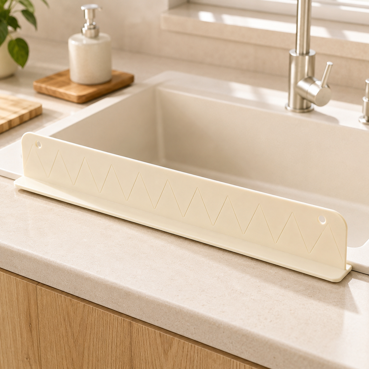 Silicone Sink Splash Guard Set
