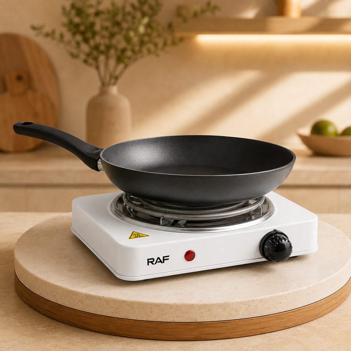 Portable Electric Hot Plate 1000W Single Burner