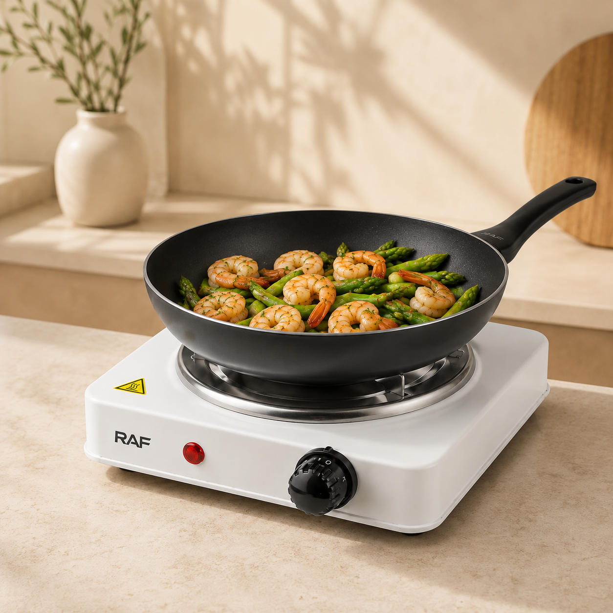 Portable Electric Hot Plate 1000W Single Burner