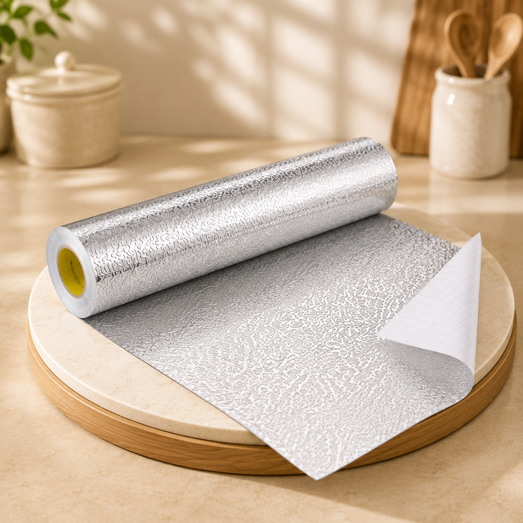 Waterproof Oil-Proof Aluminum Foil Kitchen Wall Sticker